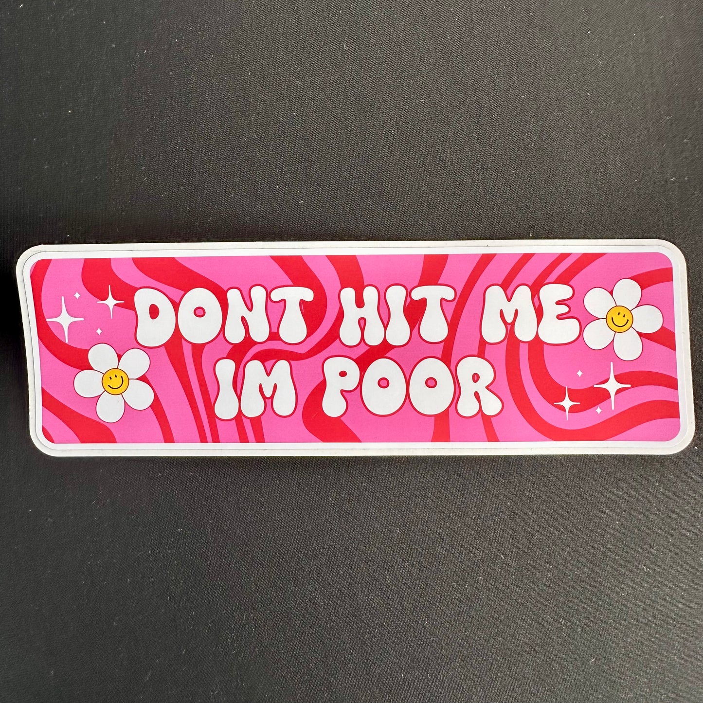 Trendy bumper stickers