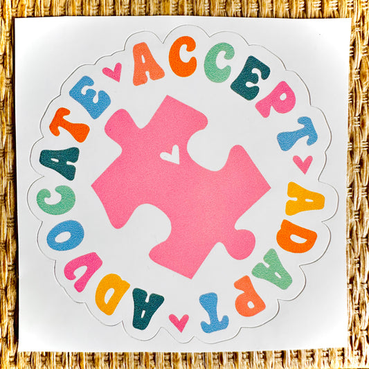 Autism Acceptance sticker